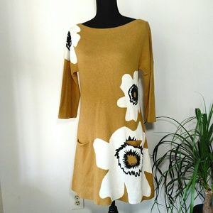 Anthropologie Field Flower Sweater Dress